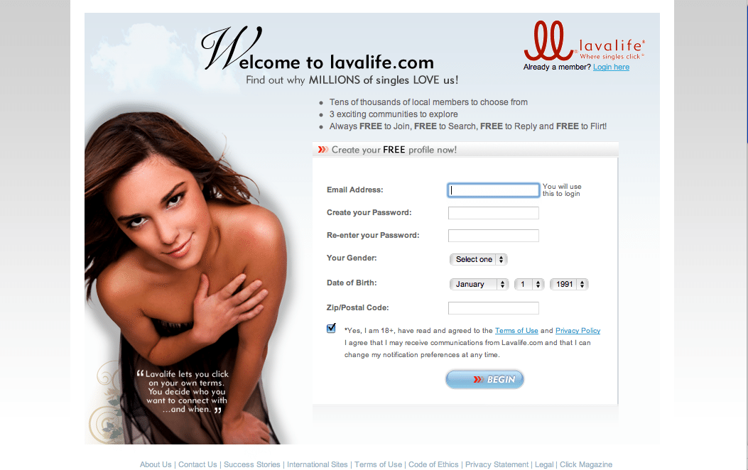 Sites for dating