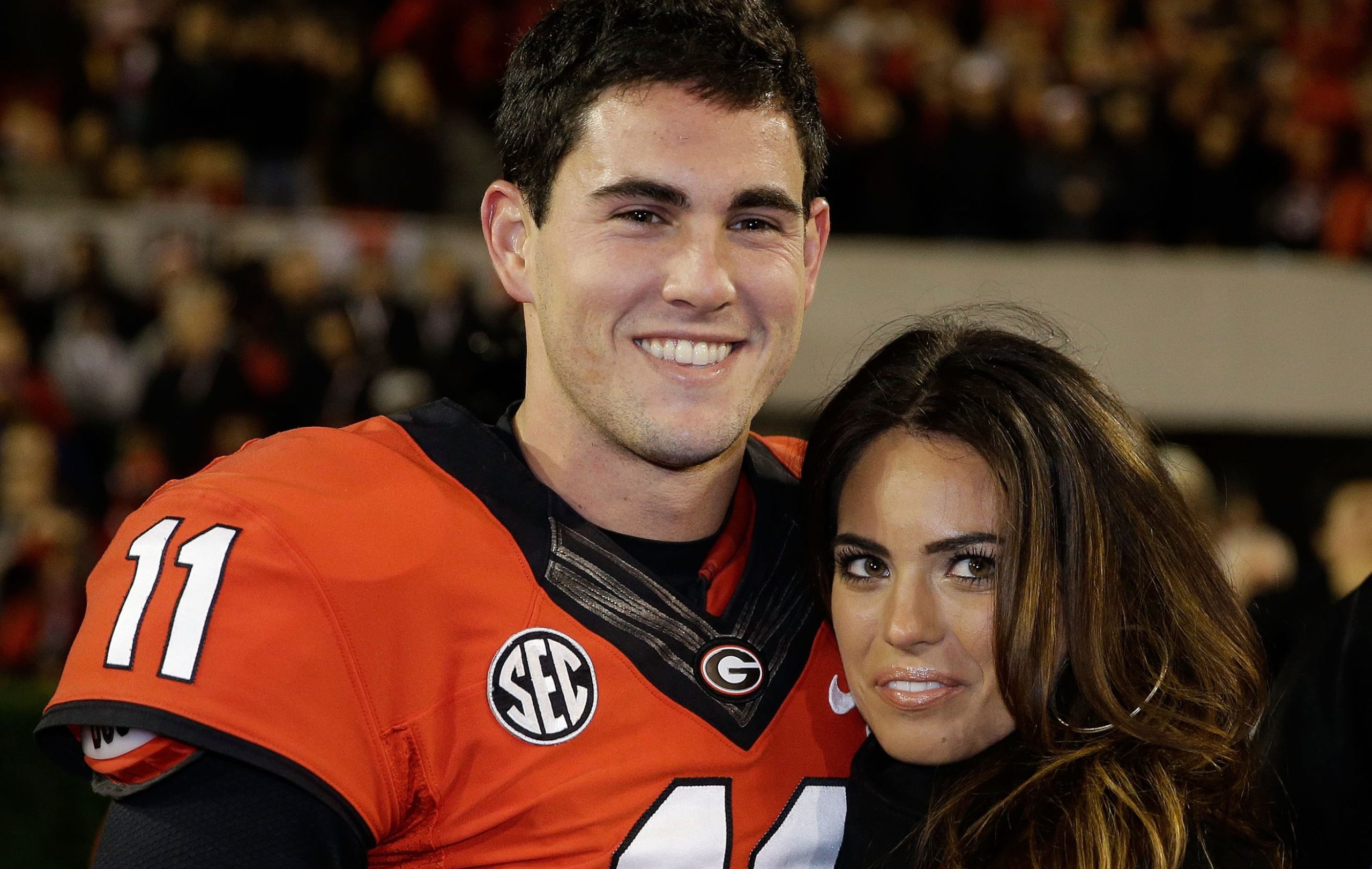 Kacie McDonnell and Aaron Murray