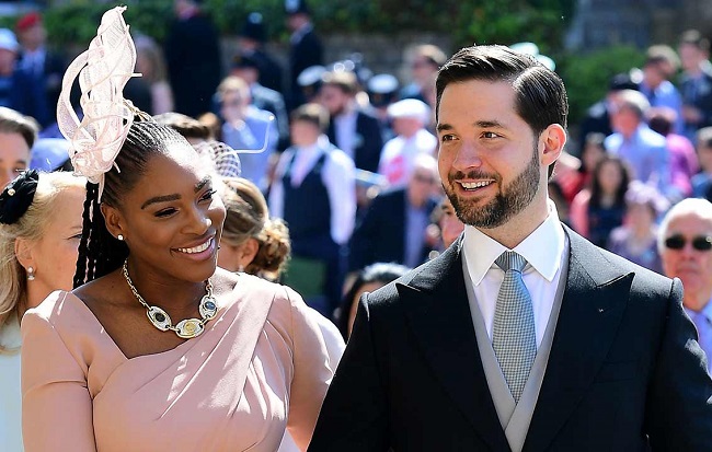 Alexis Ohanian and his wife Serena Williams