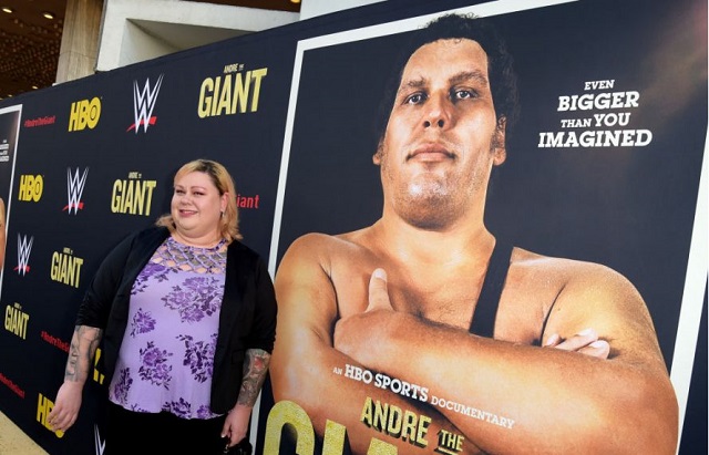 André the Giant's daughter Robin Christensen Roussimoff