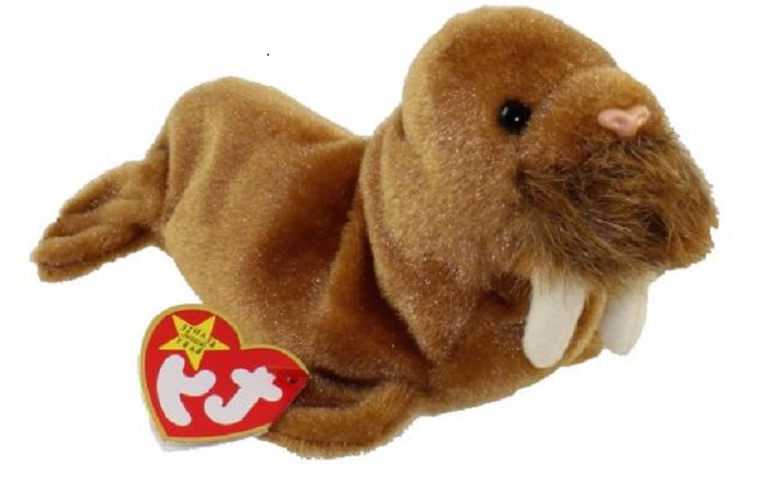 Most Expensive and Most Valuable Beanie Babies; Jolly the Walrus 