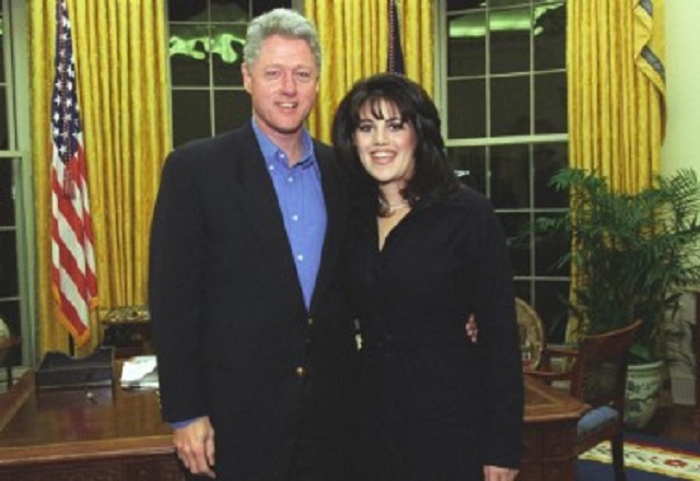 Bill Clinton and Monica Lewinsky