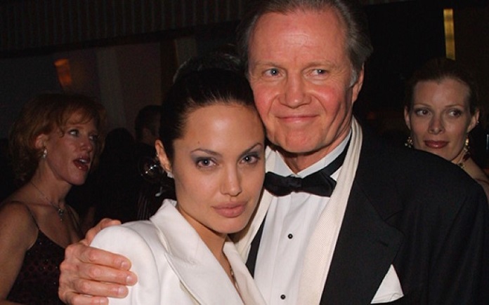 Angelina Jolie and dad 