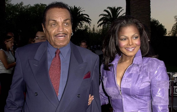 Janet Jackson and dad 