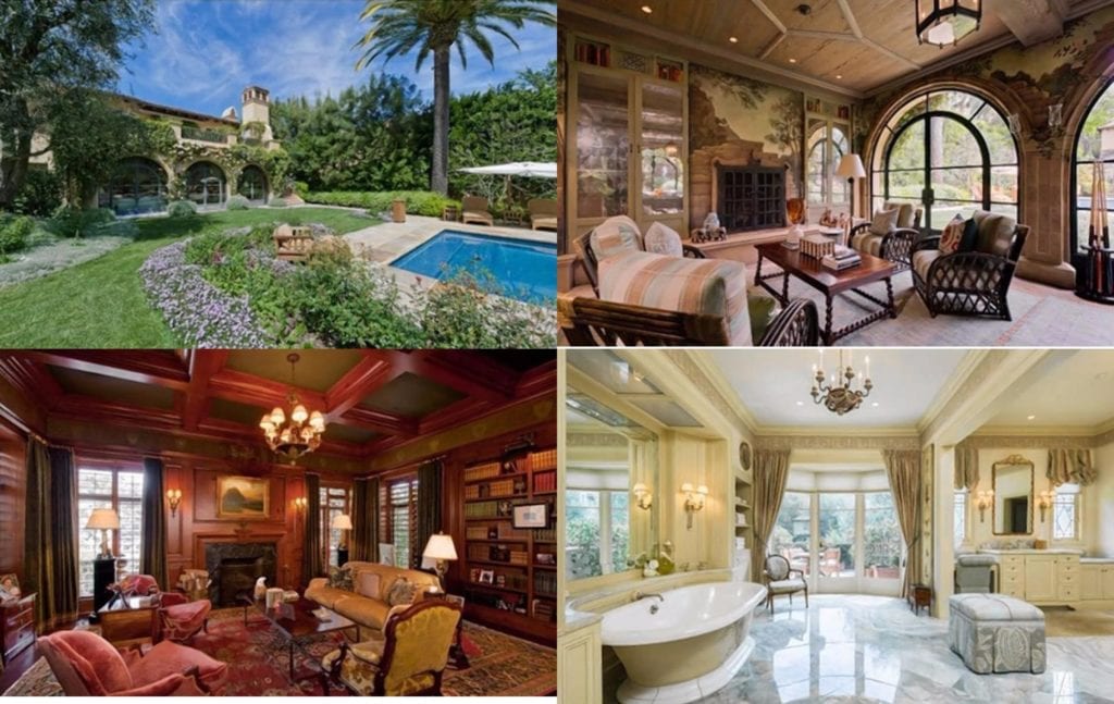 Christina Aguilera Beverly Hills Mansion