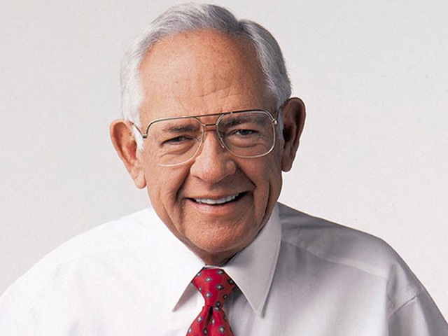 Dave Thomas and daughter