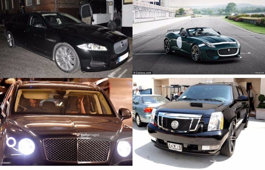 David Beckham cars