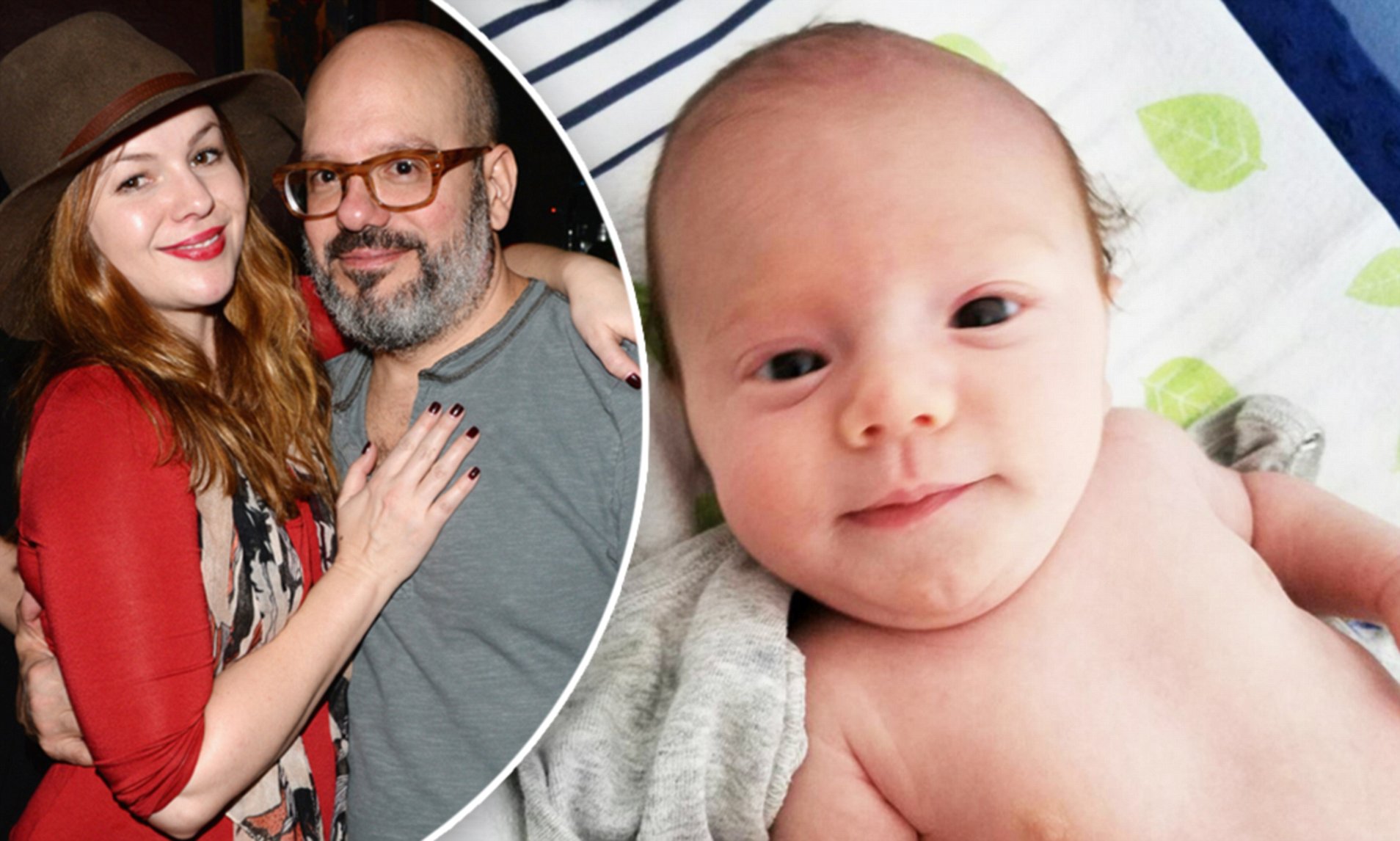 Amber Tamblyn and David Cross 