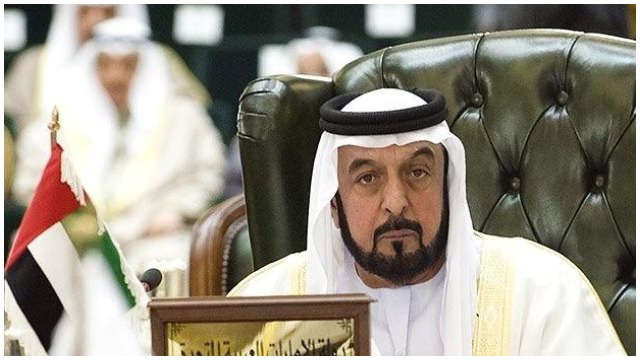 Emir Khalifa bin Zayed al Nahyan of Abu Dhabi