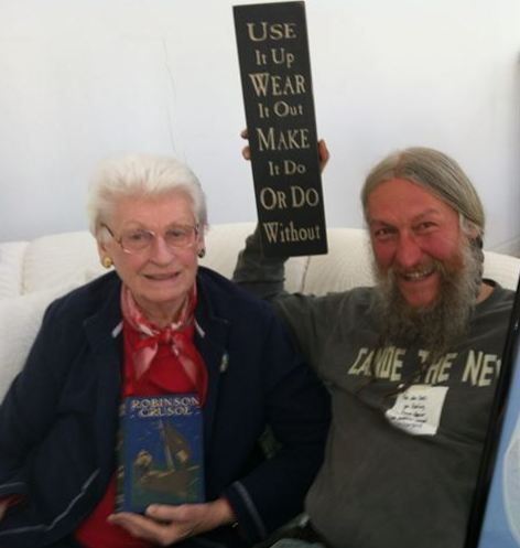 Eustace Conway and his mother Karen Conway