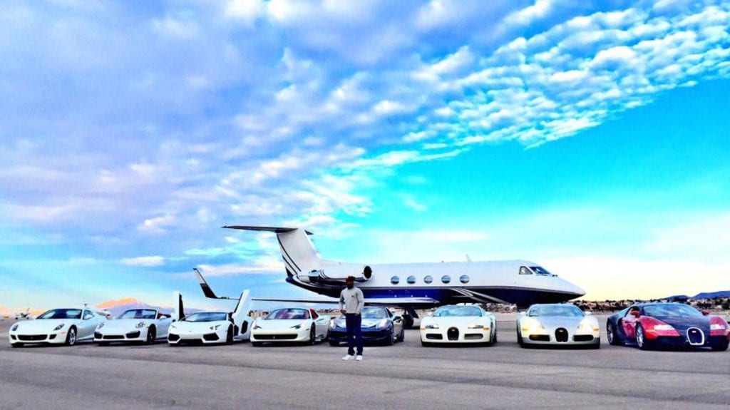 Floyd Mayweather car collection 1