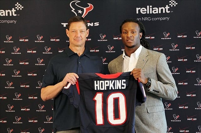 Deandre Hopkins NFL career, Injury