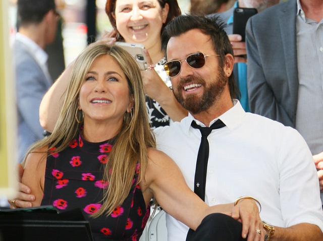 Jennifer Aniston and Justin Theroux