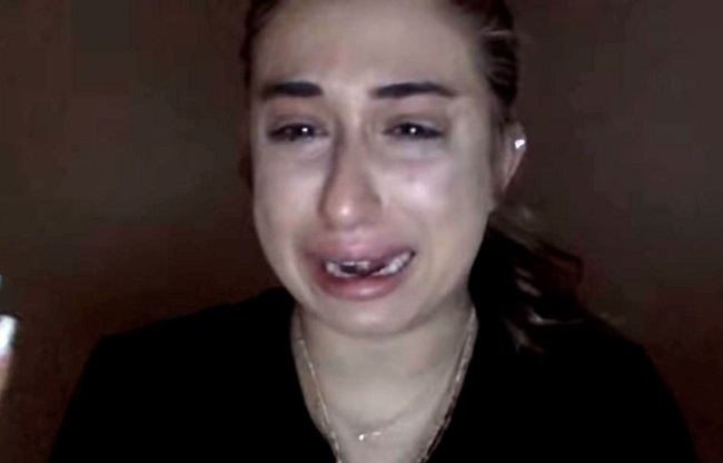 Jessy Taylor crying 