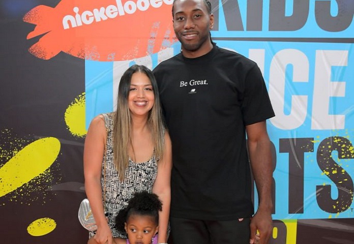 Kawhi Leonard and Kishele Shipley