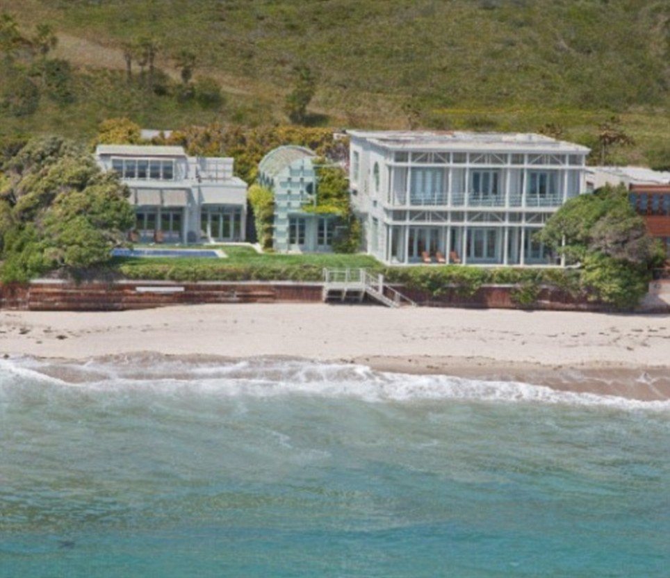 Larry Ellison Malibu beach house