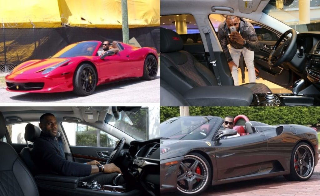 LeBron James cars