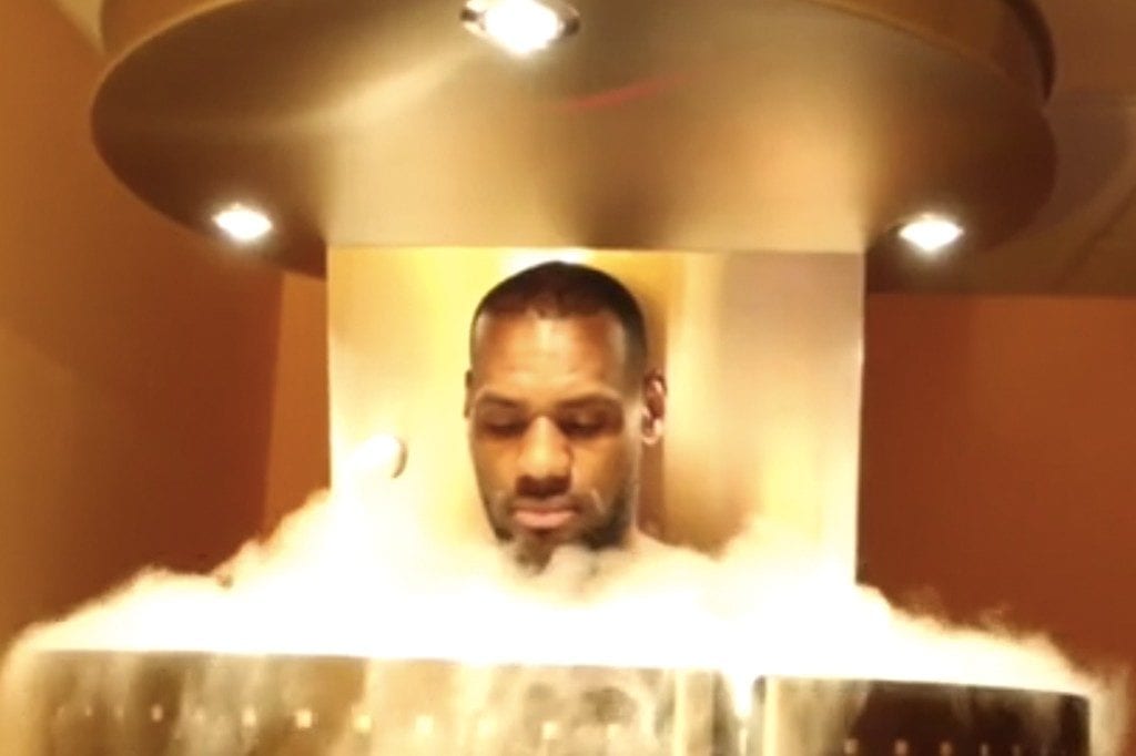 Lebron cryotherapy