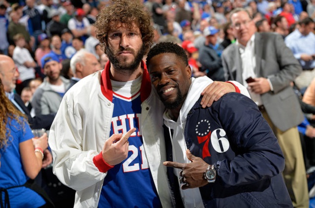 Lil Dicky and Kevin Hart