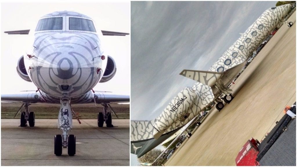 Michael Jordan celebrity-owned private jets