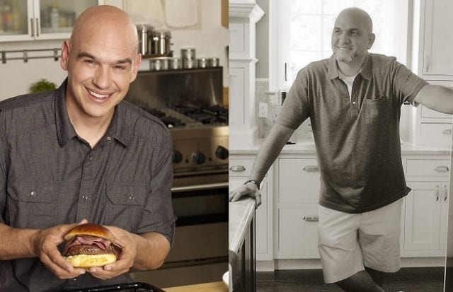 Michael Symon and Michael Psilakis Michael Symon and Michael Psilakis