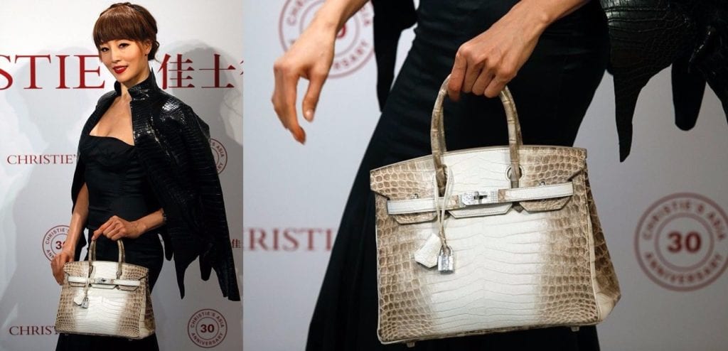 Most Expensive Hermes Bag Ever - Himalayan Croc Birkin