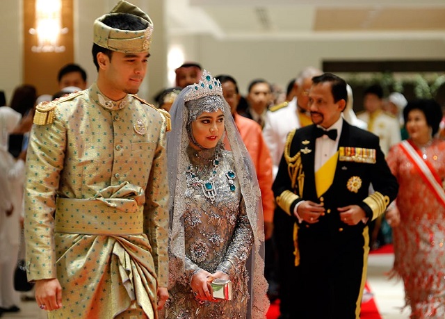 Princess Hajah Hafizah Sururul Bolkiah of Brunei and Pengiran Haji Muhammad Ruzaini