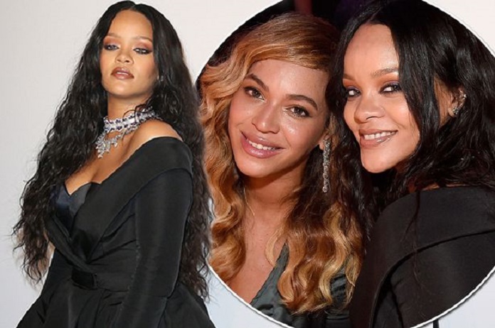 Rihanna and Beyoncé