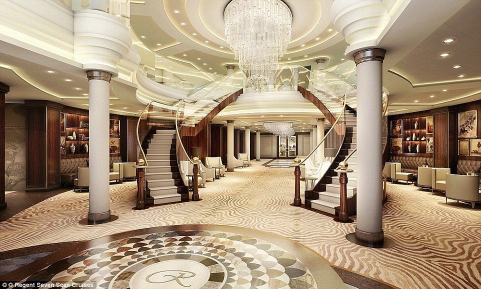 world's most luxurious cruise ship Regent Seven Seas Explorer 5