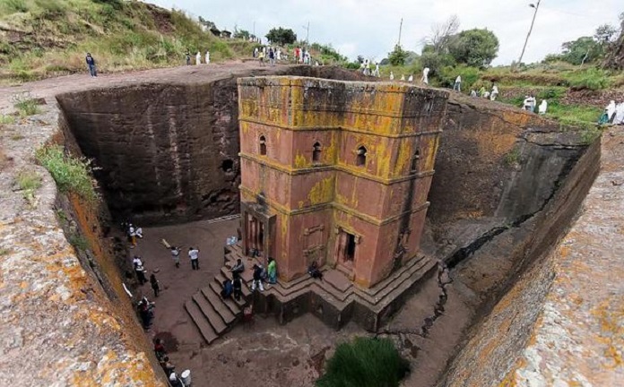 Rock hewn churches of Lalibela 