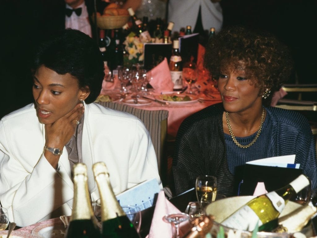 Robyn Crawford and Whitney Houston in 1988