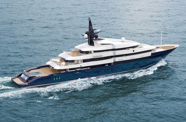 Steven Spielberg's $184 million yacht