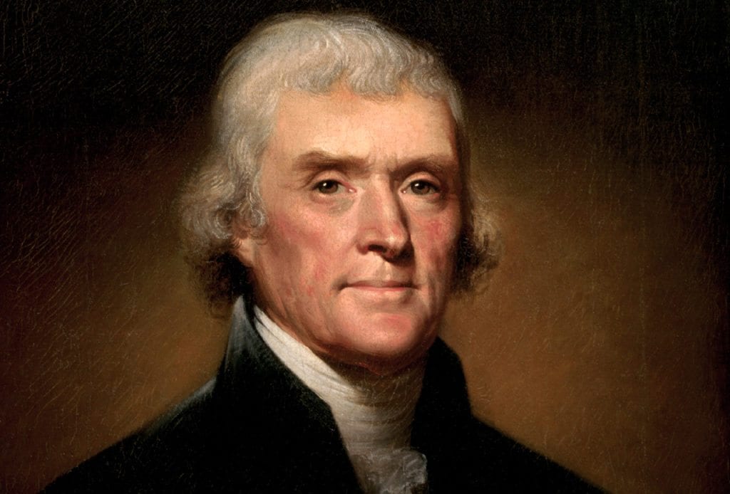 Richest American Presidents Thomas Jefferson