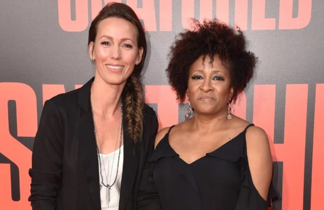 Black Lesbian Celebrities, Wanda Sykes and Alex Niedbalski 