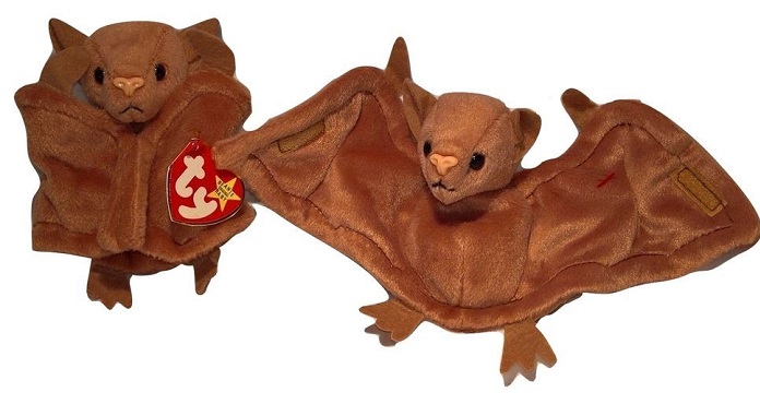 Most Expensive and Most Valuable Beanie Babies; Batty the Bat 