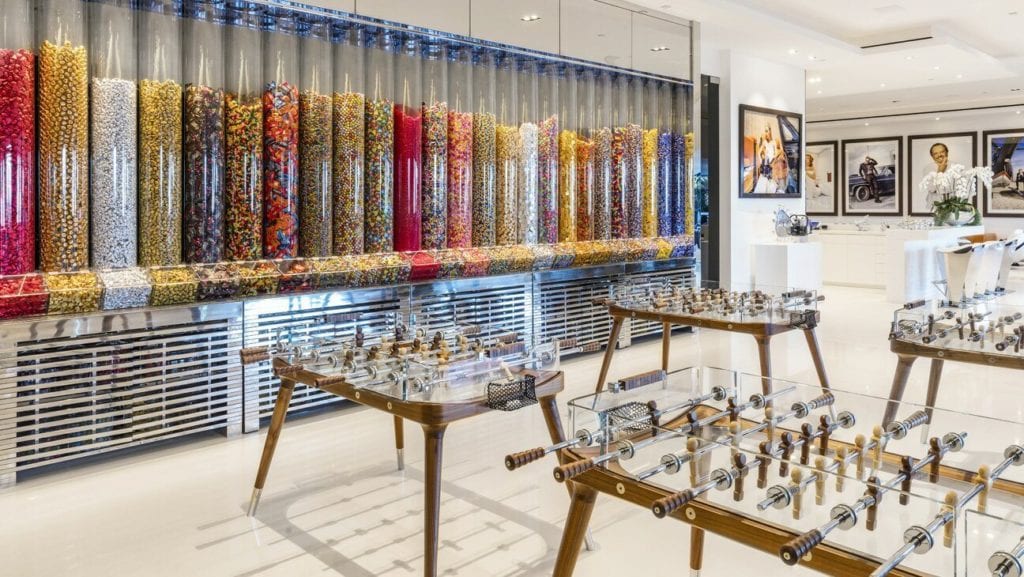 America's Most Expensive Home game room