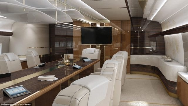 Inside Of The 607 Million Private Jet Boeing 747