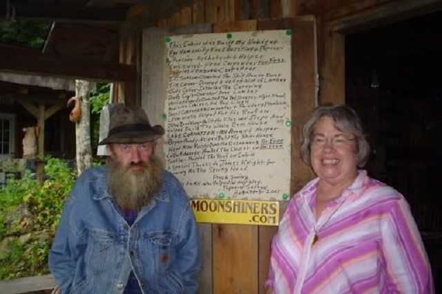 Popcorn sutton and his wife