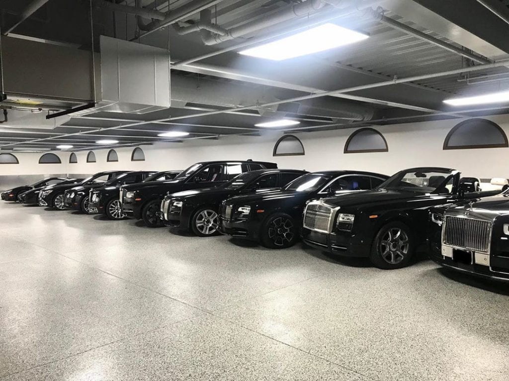 Mayweather's Recent Car Collections