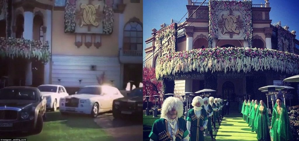 world's moste expensive wedding safisa Russian billion dollar wedding 1