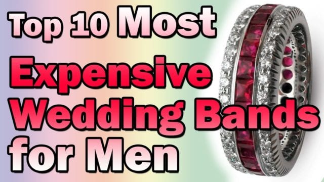 the most expensive wedding bands for men the most expensive wedding bands for men