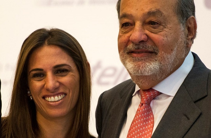 Carlos Slim and daughter, Vanessa